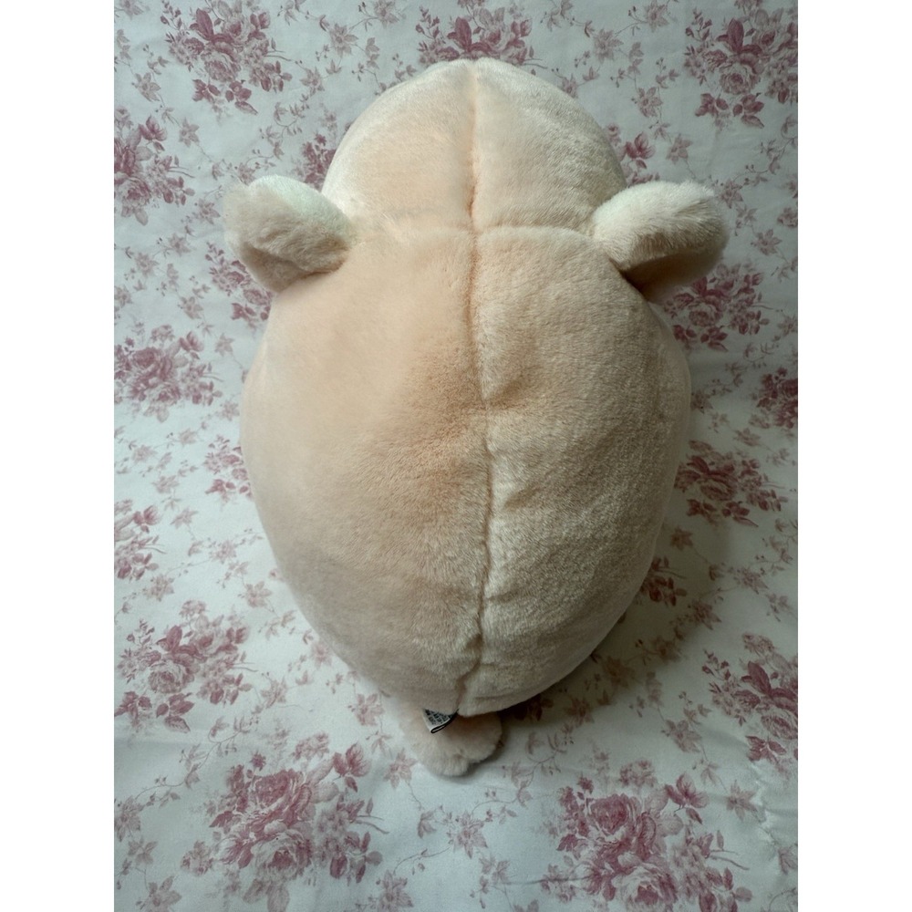 Vintage GUND Snuffles Teddy Bear Peach Plush Stuffed Animal 10" 1980 - Picture 3 of 7